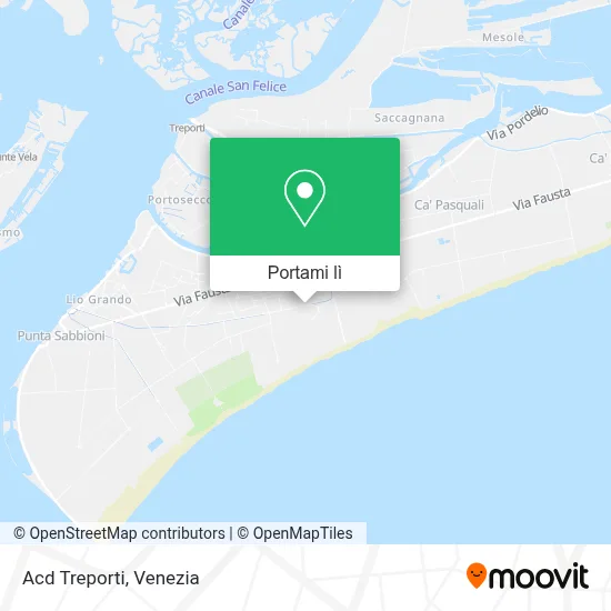 Mappa Acd Treporti