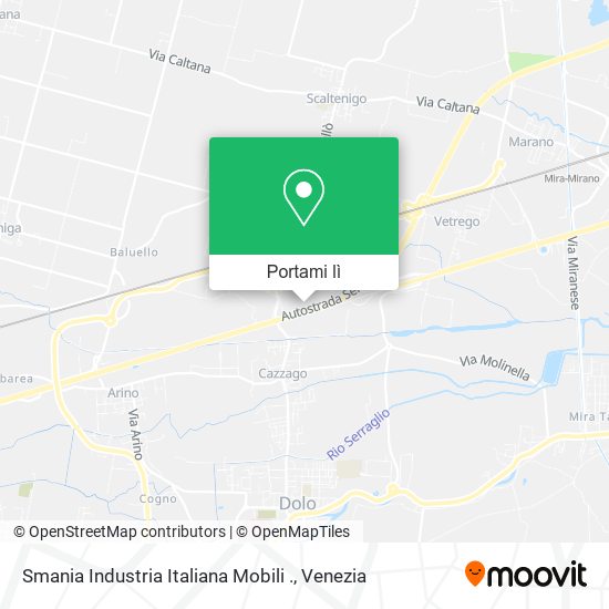 Mappa Smania Industria Italiana Mobili .