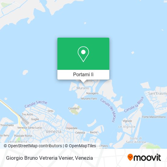 Mappa Giorgio Bruno Vetreria Venier