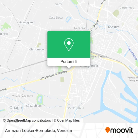 Mappa Amazon Locker-Romulado