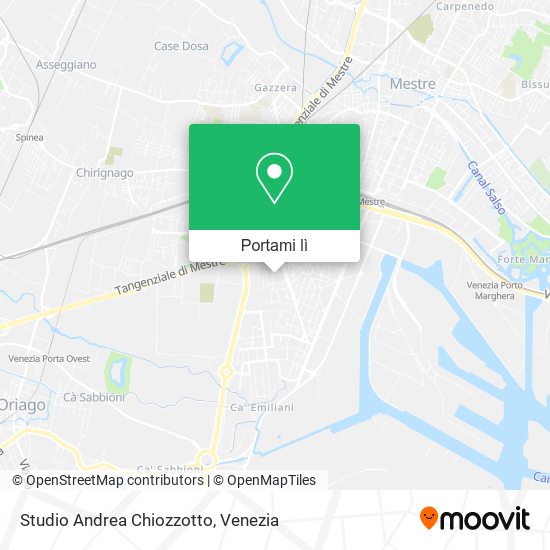 Mappa Studio Andrea Chiozzotto