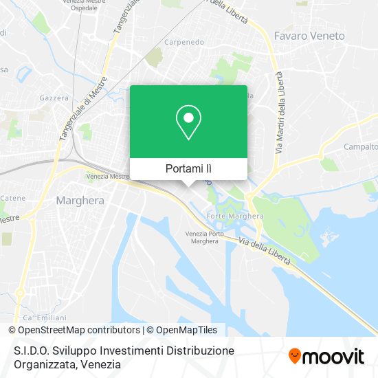 Mappa S.I.D.O. Sviluppo Investimenti Distribuzione Organizzata