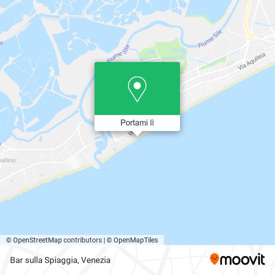 Mappa Bar sulla Spiaggia