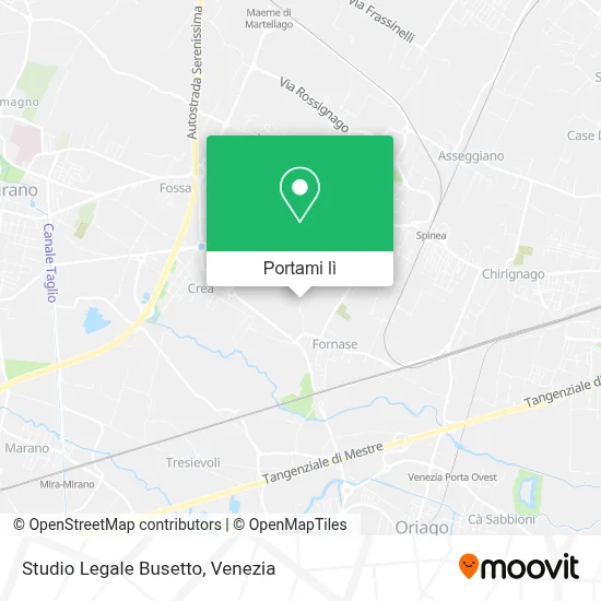 Mappa Studio Legale Busetto