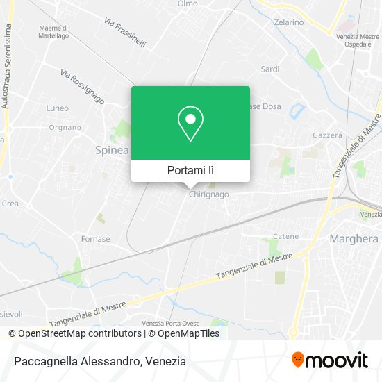 Mappa Paccagnella Alessandro