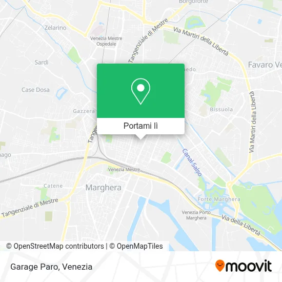 Mappa Garage Paro