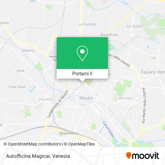 Mappa Autofficina Magicar