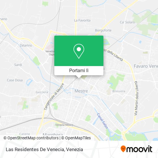 Mappa Las Residentes De Venecia
