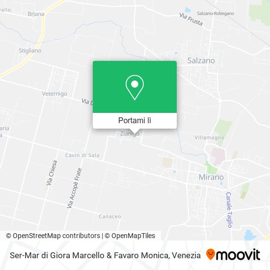 Mappa Ser-Mar di Giora Marcello & Favaro Monica