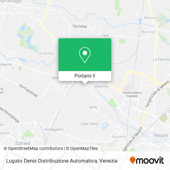 Mappa Lugato Denis Distribuzione Automatica