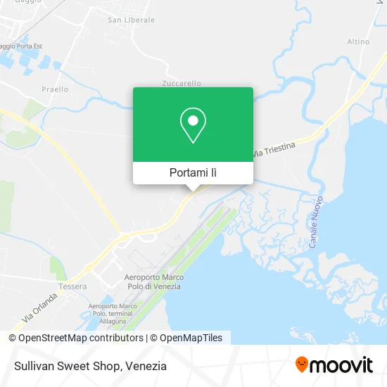 Mappa Sullivan Sweet Shop