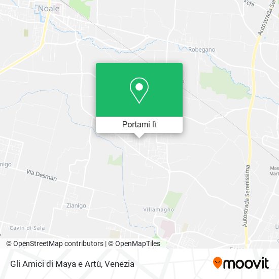 Mappa Gli Amici di Maya e Artù