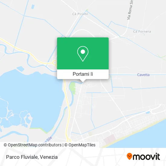 Mappa Parco Fluviale