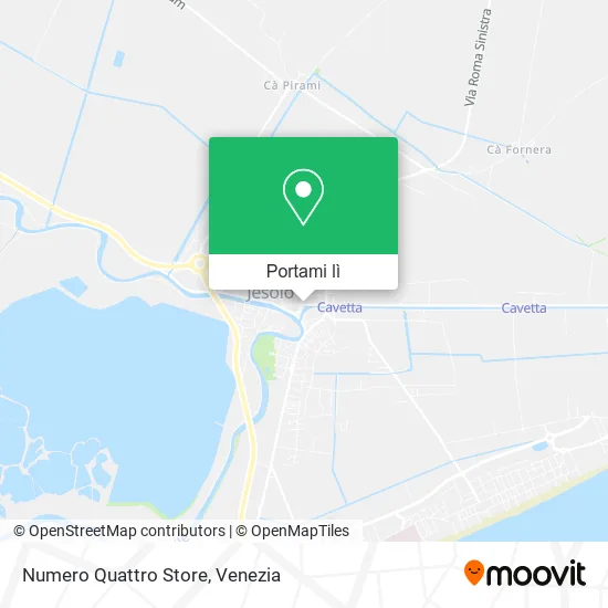 Mappa Numero Quattro Store