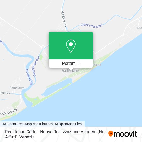 Mappa Residence Carlo - Nuova Realizzazione Vendesi (No Affitti)