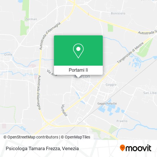 Mappa Psicologa Tamara Frezza