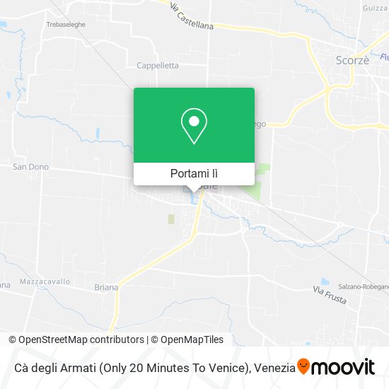 Mappa Cà degli Armati (Only 20 Minutes To Venice)