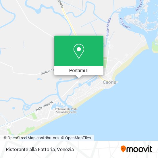 Mappa Ristorante alla Fattoria