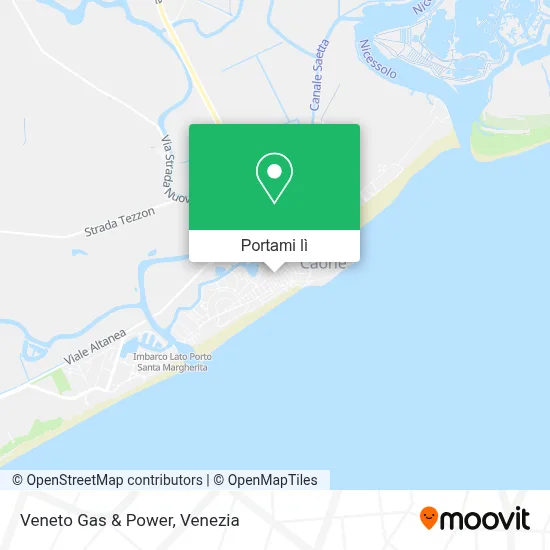 Mappa Veneto Gas & Power