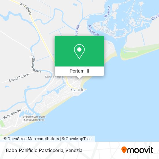 Mappa Baba' Panificio Pasticceria