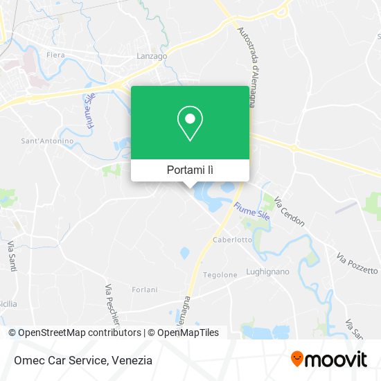 Mappa Omec Car Service