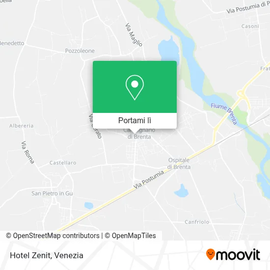 Mappa Hotel Zenit
