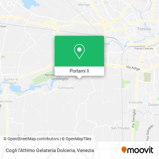 Mappa Cogli l'Attimo Gelateria Dolceria