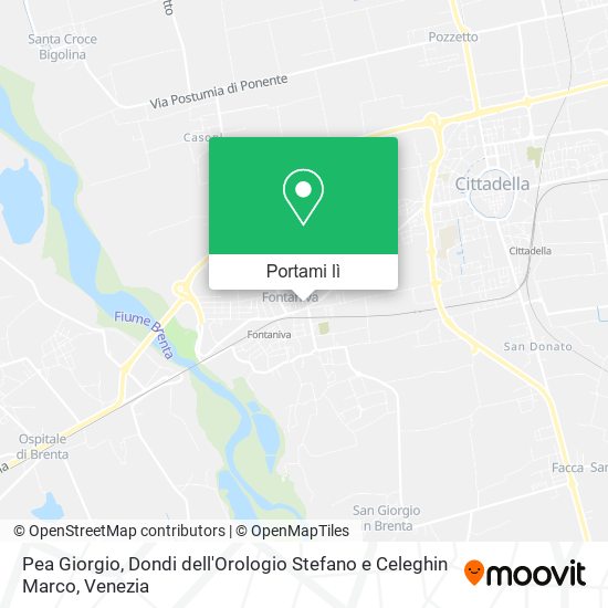 Mappa Pea Giorgio, Dondi dell'Orologio Stefano e Celeghin Marco