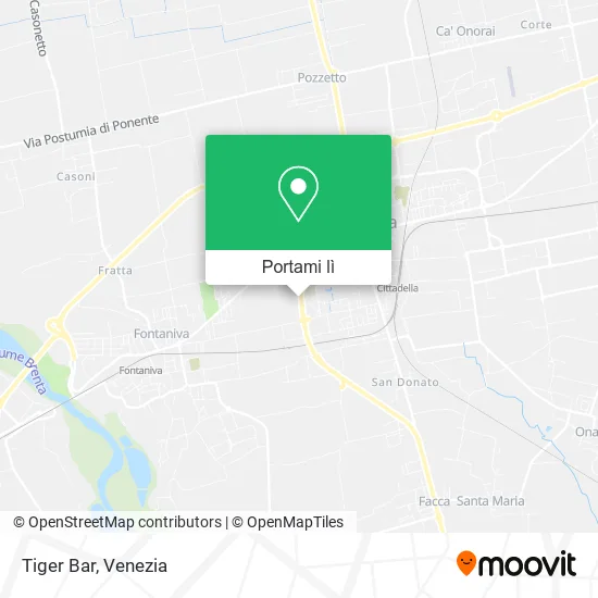 Mappa Tiger Bar