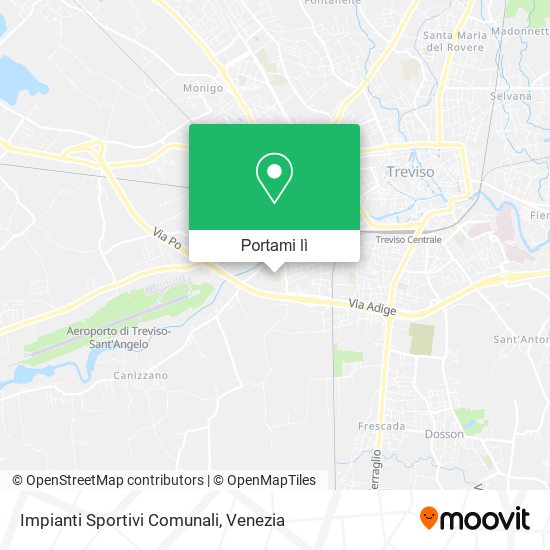 Mappa Impianti Sportivi Comunali