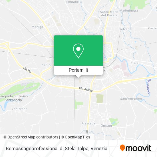 Mappa Bemassageprofessional di Stela Talpa
