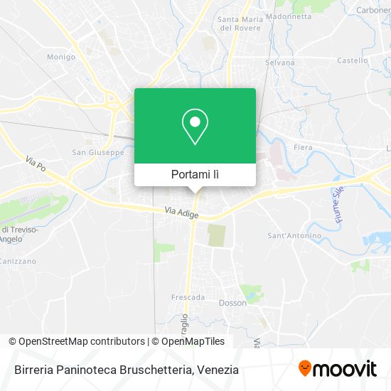 Mappa Birreria Paninoteca Bruschetteria