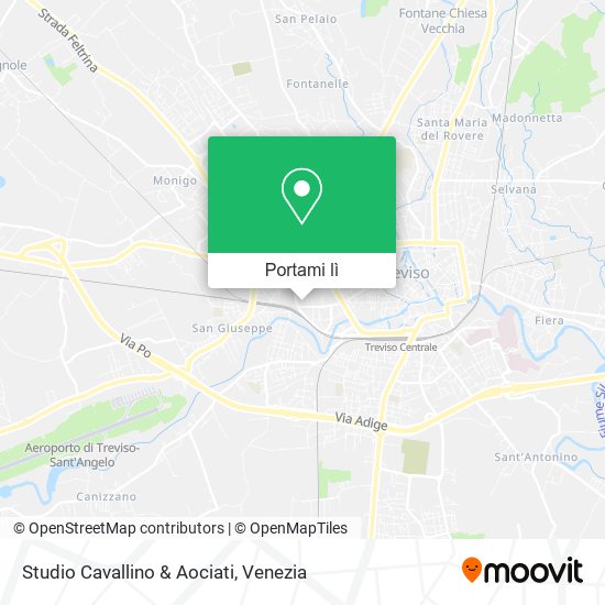 Mappa Studio Cavallino & Aociati
