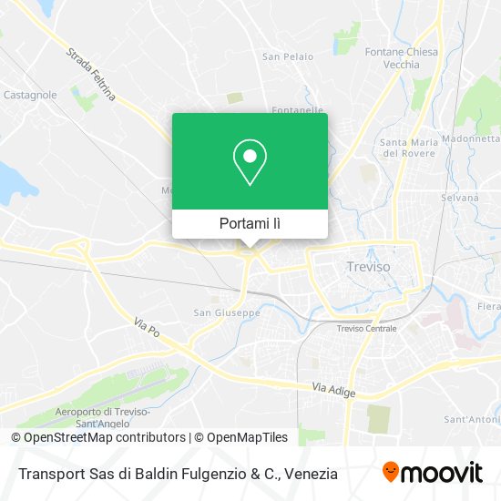 Mappa Transport Sas di Baldin Fulgenzio & C.