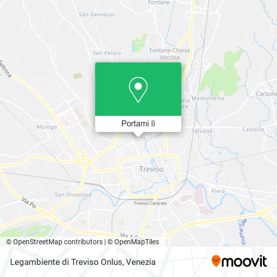 Mappa Legambiente di Treviso Onlus