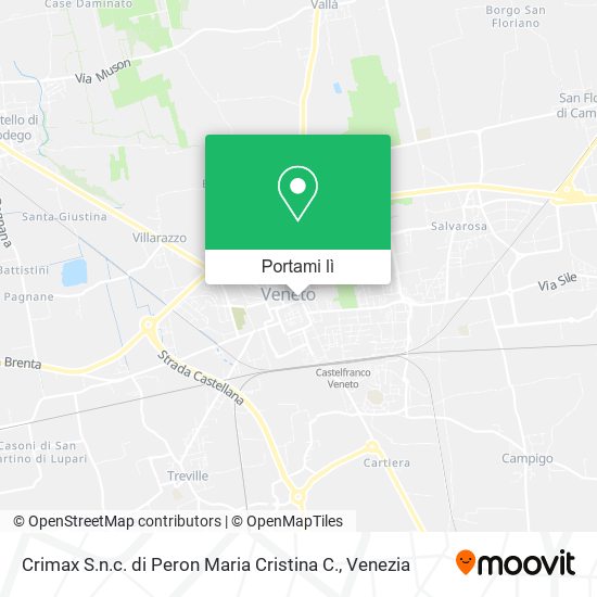 Mappa Crimax S.n.c. di Peron Maria Cristina C.
