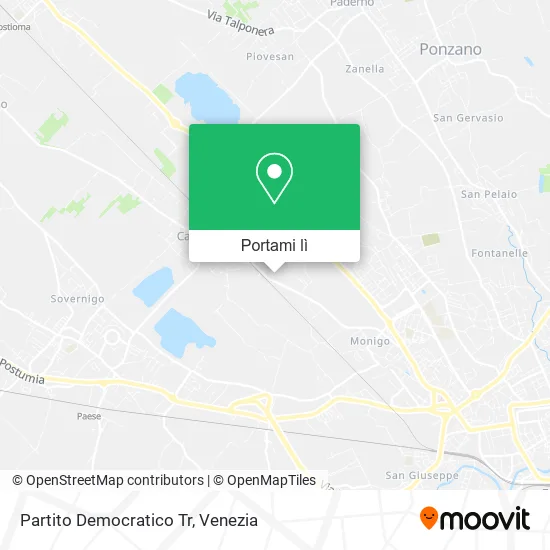 Mappa Partito Democratico Tr
