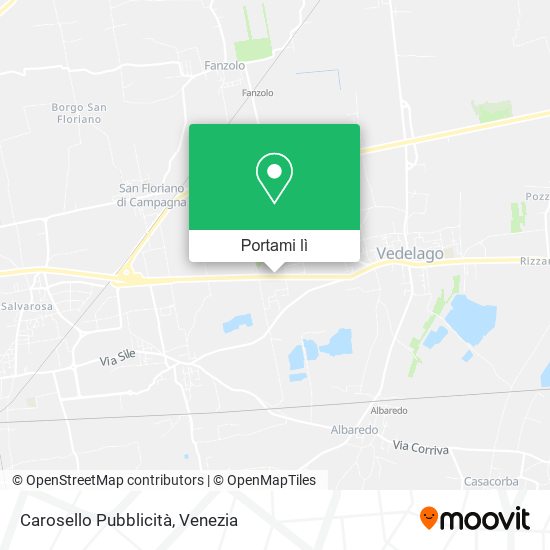 Mappa Carosello Pubblicità