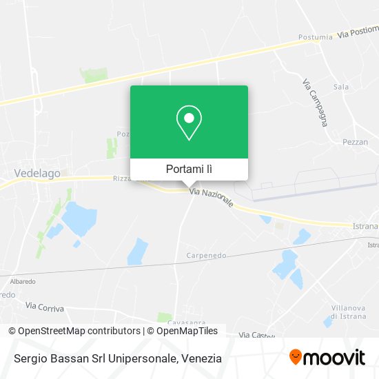 Mappa Sergio Bassan Srl Unipersonale