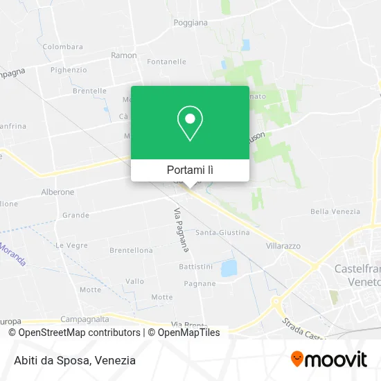 Mappa Abiti da Sposa