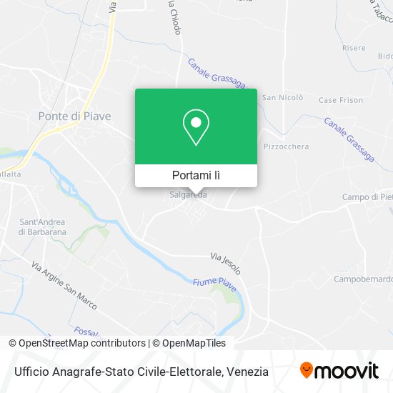 Mappa Ufficio Anagrafe-Stato Civile-Elettorale