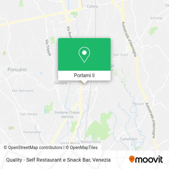 Mappa Quality - Self Restaurant e Snack Bar