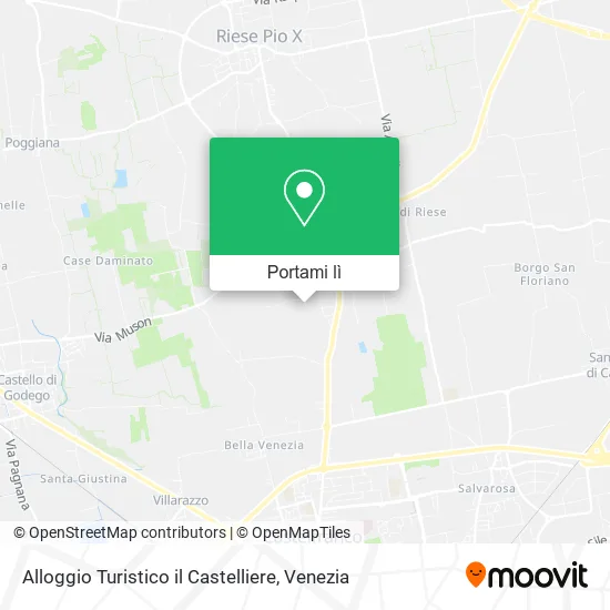 Mappa Alloggio Turistico il Castelliere