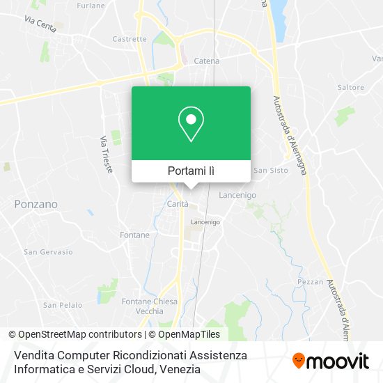 Mappa Vendita Computer Ricondizionati Assistenza Informatica e Servizi Cloud