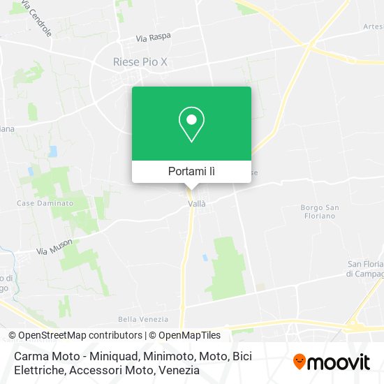 Mappa Carma Moto - Miniquad, Minimoto, Moto, Bici Elettriche, Accessori Moto