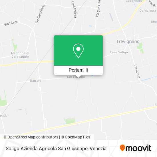 Mappa Soligo Azienda Agricola San Giuseppe