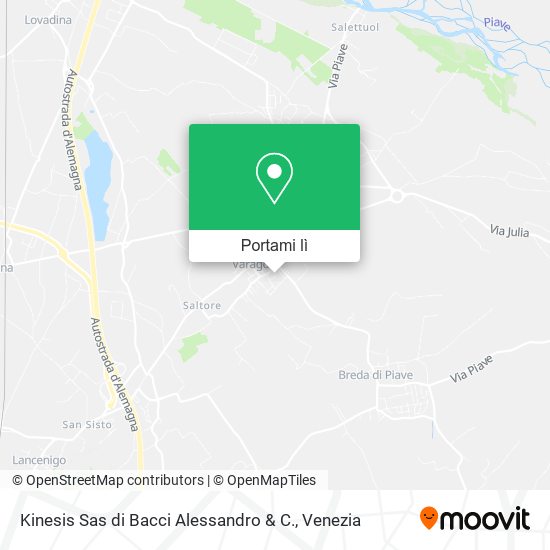 Mappa Kinesis Sas di Bacci Alessandro & C.