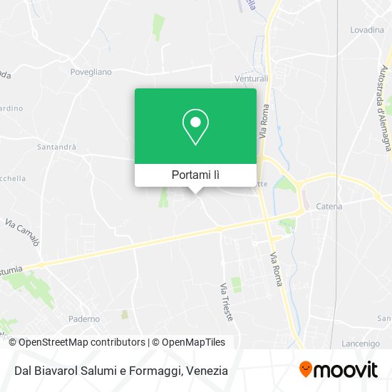 Mappa Dal Biavarol Salumi e Formaggi