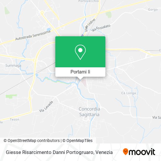 Mappa Giesse Risarcimento Danni Portogruaro