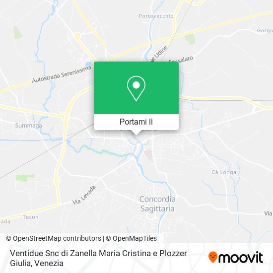 Mappa Ventidue Snc di Zanella Maria Cristina e Plozzer Giulia